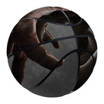 Halloween Zombie Hands Print Basketball