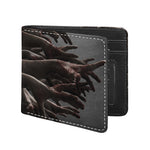 Halloween Zombie Hands Print Bifold Wallet