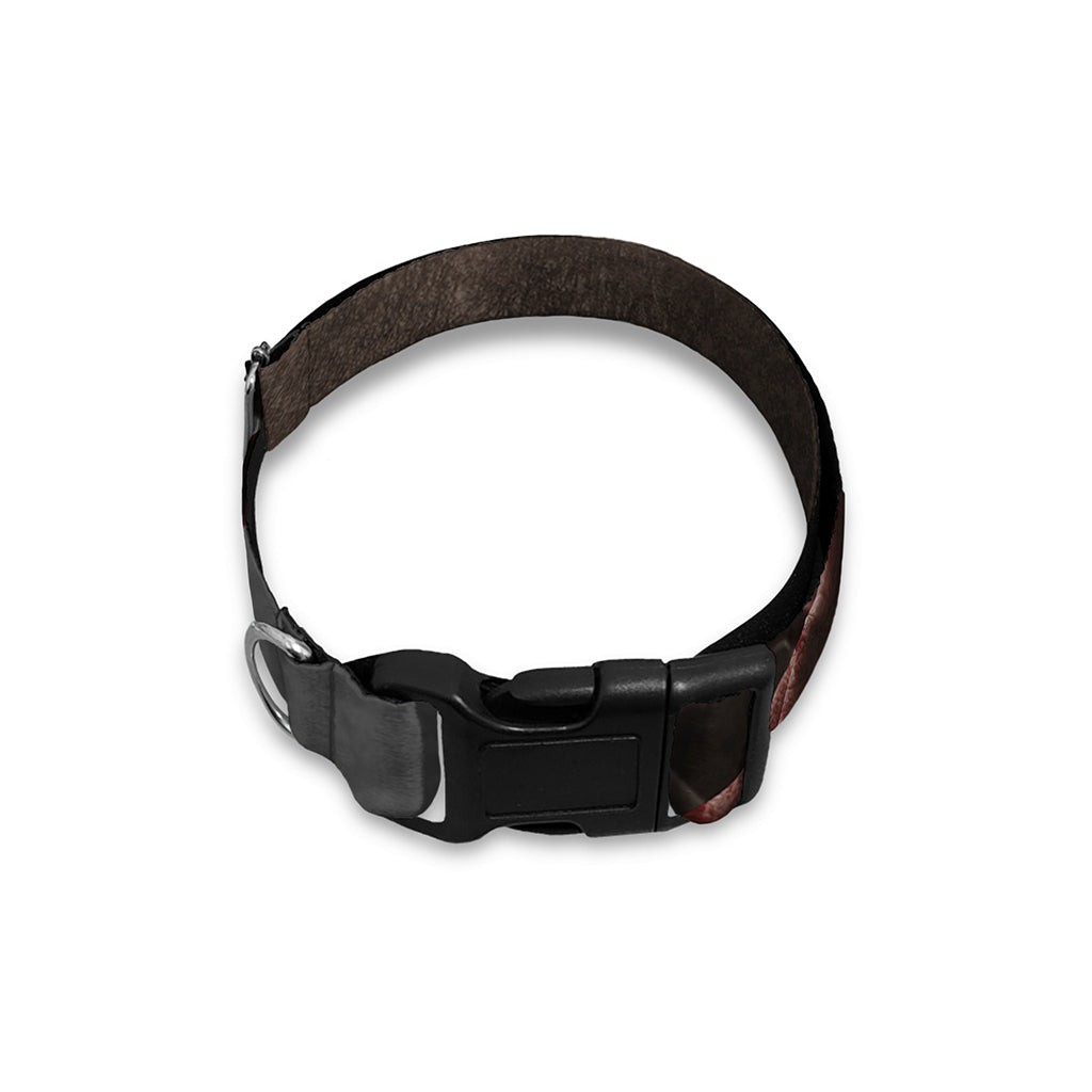 Halloween Zombie Hands Print Dog Collar