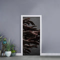 Halloween Zombie Hands Print Door Sticker