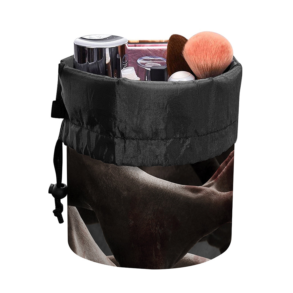 Halloween Zombie Hands Print Drawstring Makeup Bag