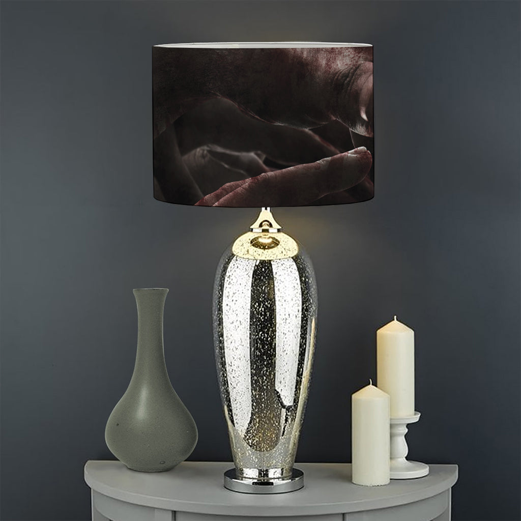 Halloween Zombie Hands Print Drum Lamp Shade