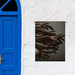 Halloween Zombie Hands Print Garden Flag