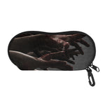 Halloween Zombie Hands Print Glasses Case