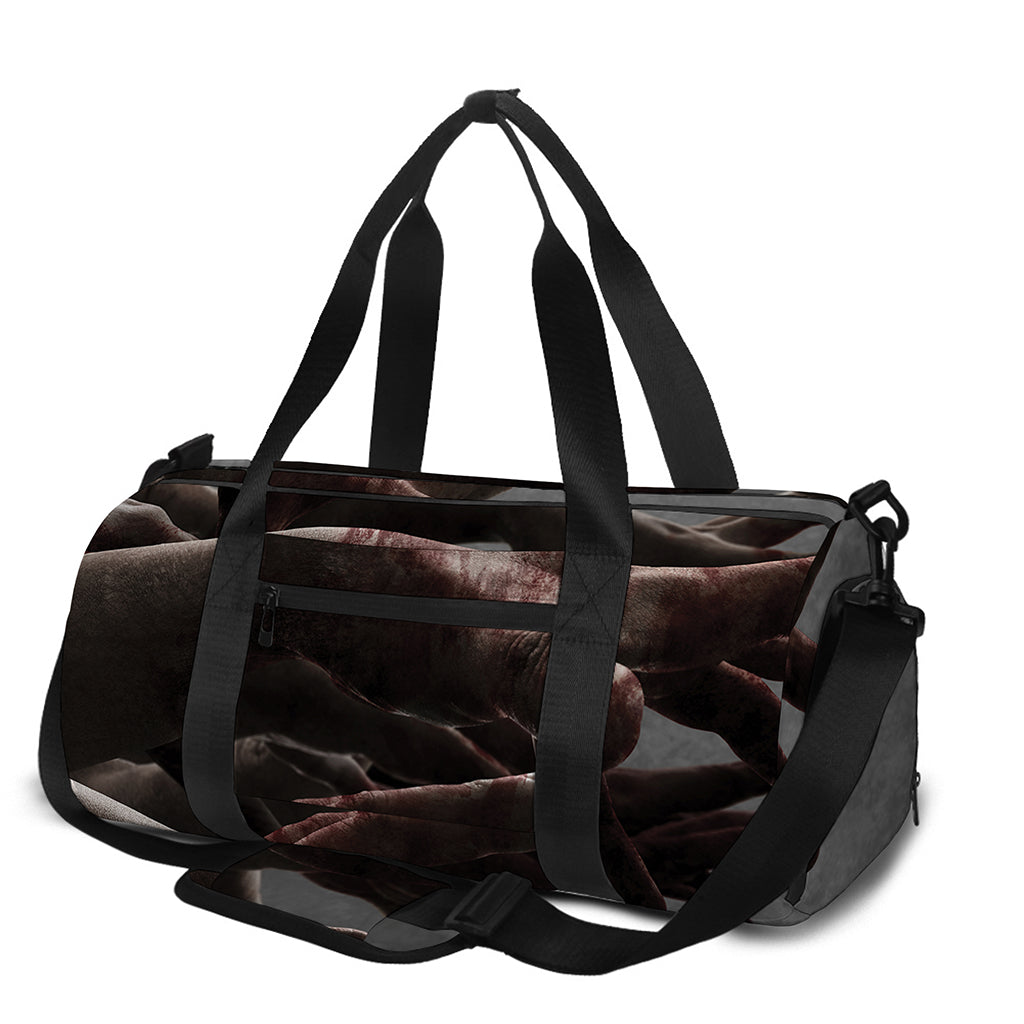 Halloween Zombie Hands Print Gym Bag
