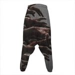 Halloween Zombie Hands Print Hammer Pants