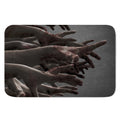Halloween Zombie Hands Print Indoor Door Mat
