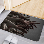 Halloween Zombie Hands Print Indoor Door Mat