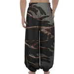 Halloween Zombie Hands Print Lantern Pants