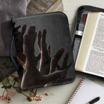 Halloween Zombie Hands Print Leather Bible Cover