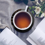 Halloween Zombie Hands Print Leather Coaster Set