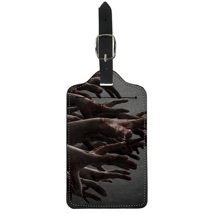 Halloween Zombie Hands Print Luggage Tag
