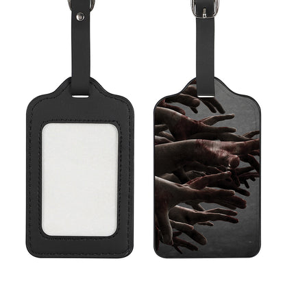 Halloween Zombie Hands Print Luggage Tag