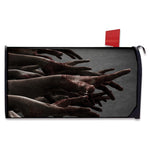Halloween Zombie Hands Print Mailbox Cover