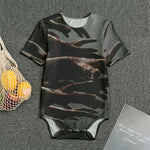 Halloween Zombie Hands Print Men's Bodysuit