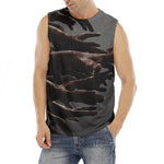 Halloween Zombie Hands Print Men's Fitness Tank Top