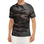 Halloween Zombie Hands Print Men's Short Sleeve Rash Guard