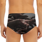 Halloween Zombie Hands Print Men's Triangle Swim Briefs