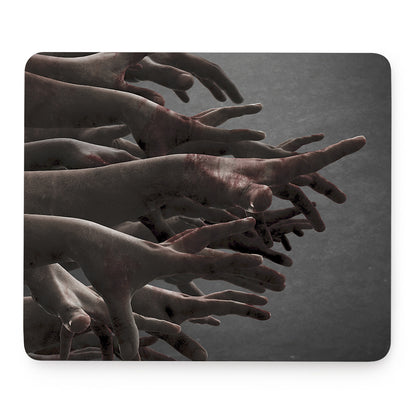 Halloween Zombie Hands Print Mouse Pad