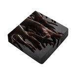 Halloween Zombie Hands Print Outdoor Seat Cushion Cover