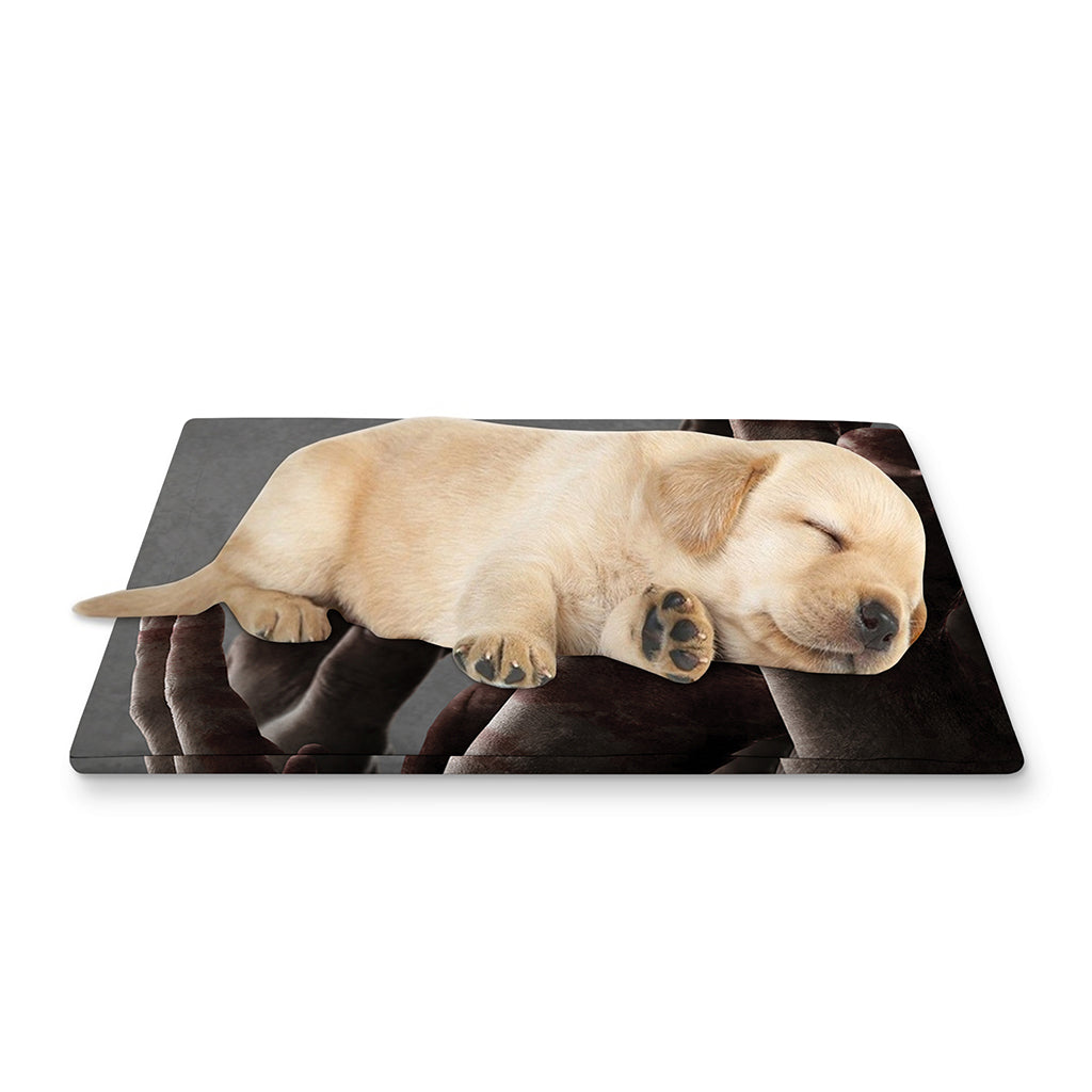 Halloween Zombie Hands Print Pet Cooling Mat Cover