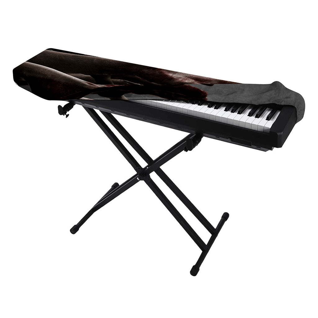 Halloween Zombie Hands Print Piano Keyboard Cover