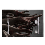 Halloween Zombie Hands Print Placemat