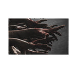 Halloween Zombie Hands Print Polyester Flag