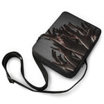 Halloween Zombie Hands Print Rectangular Crossbody Bag