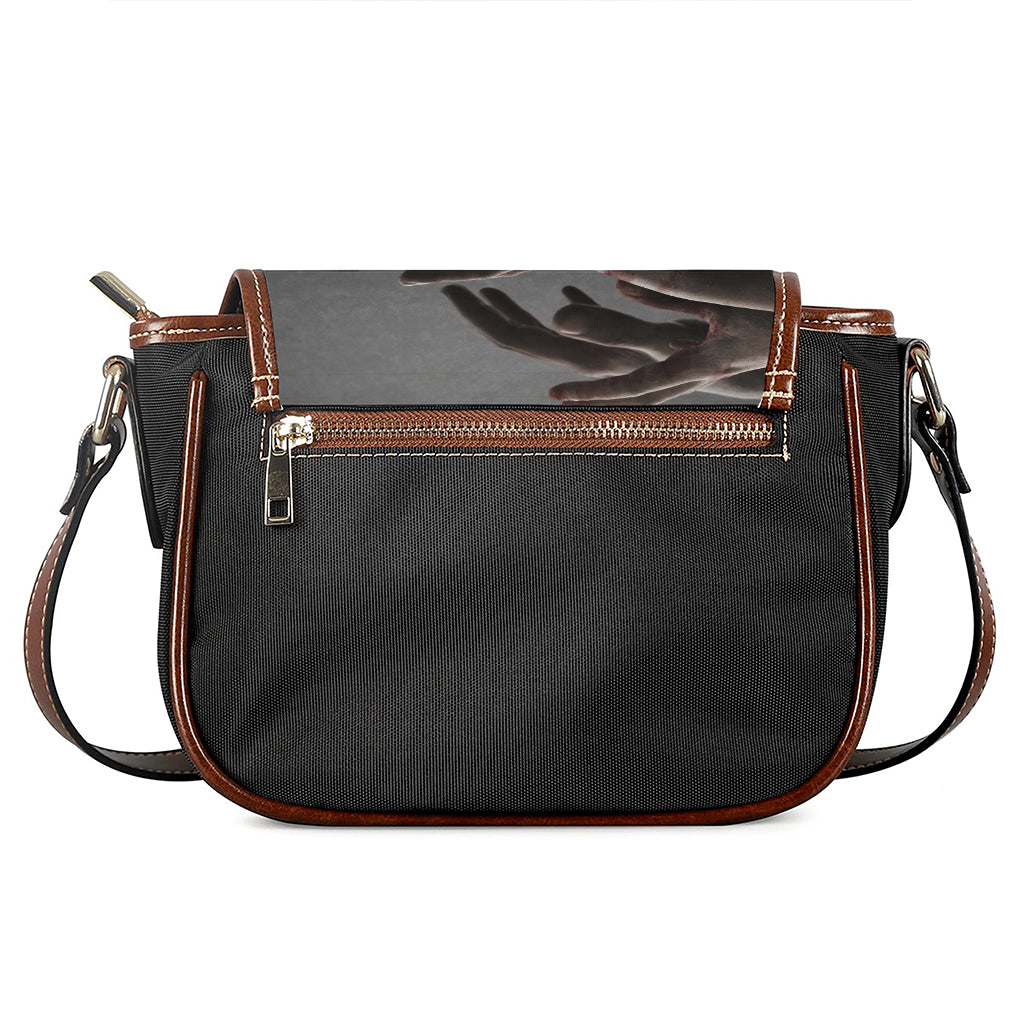 Halloween Zombie Hands Print Saddle Bag