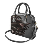 Halloween Zombie Hands Print Shoulder Handbag