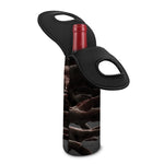 Halloween Zombie Hands Print Single Neoprene Wine Tote
