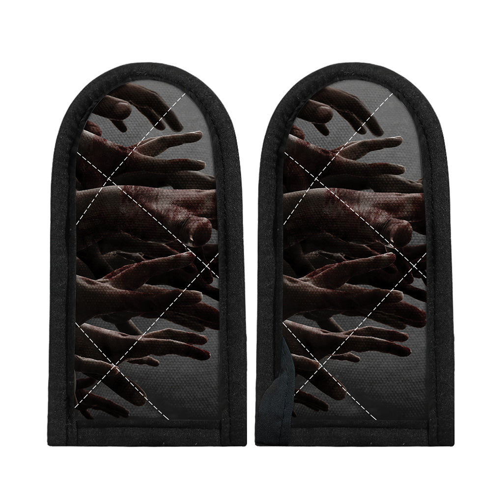 Halloween Zombie Hands Print Skillet Handle Cover