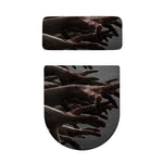 Halloween Zombie Hands Print Toilet Lid And Tank Cover Set