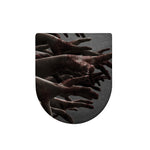 Halloween Zombie Hands Print Toilet Lid Cover