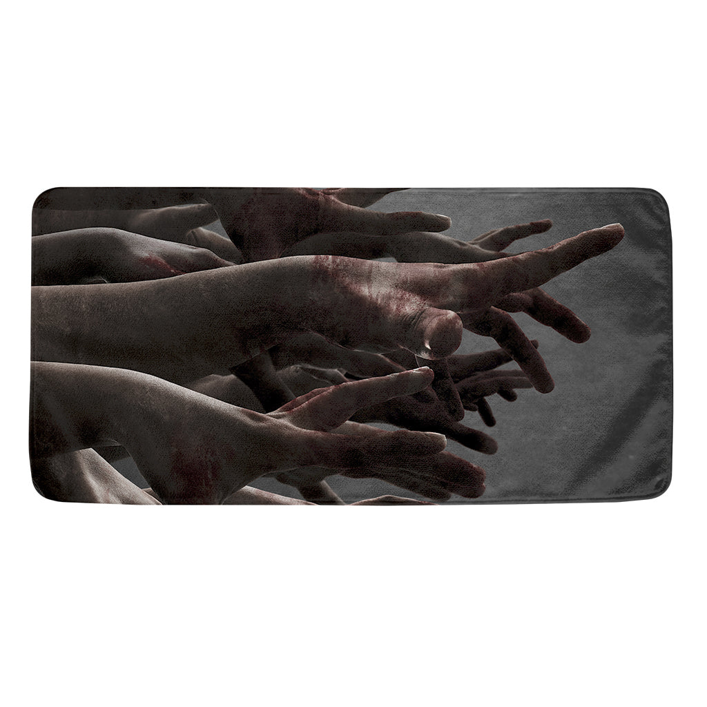 Halloween Zombie Hands Print Towel