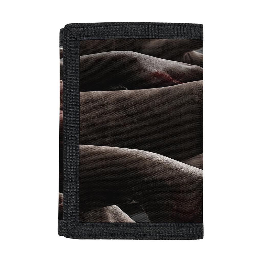 Halloween Zombie Hands Print Trifold Wallet