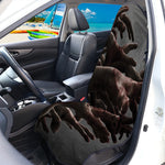 Halloween Zombie Hands Print Waterproof Car Seat Cover