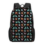 Halloween Zombie Pattern Print 17 Inch Backpack