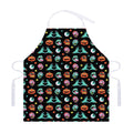 Halloween Zombie Pattern Print Adjustable Apron