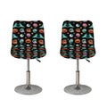Halloween Zombie Pattern Print Bar Stool Covers