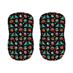 Halloween Zombie Pattern Print Bar Stool Covers