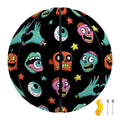 Halloween Zombie Pattern Print Basketball