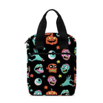 Halloween Zombie Pattern Print Bible Tote Bag