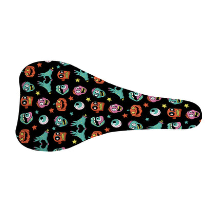 Halloween Zombie Pattern Print Bicycle Seat Cover
