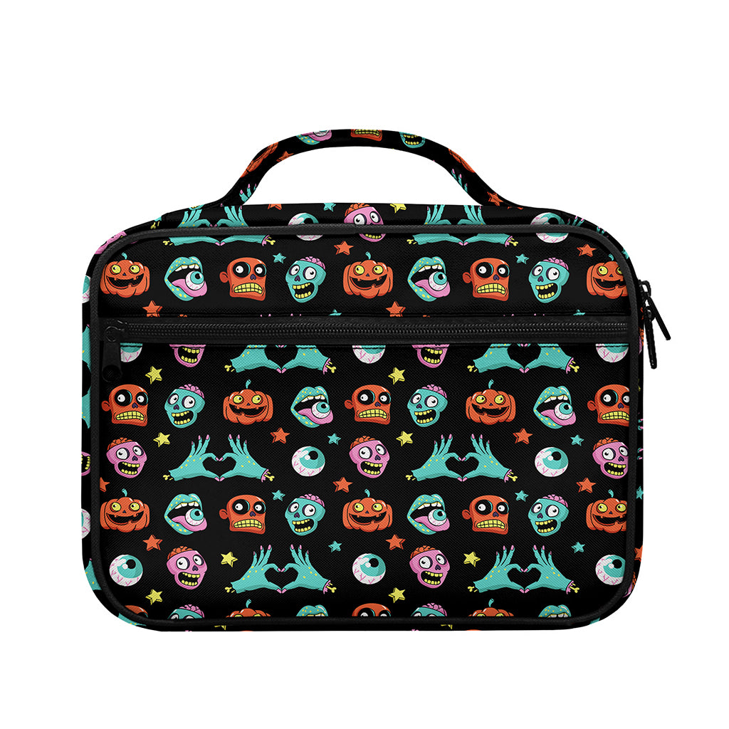 Halloween Zombie Pattern Print Briefcase Bible Bag