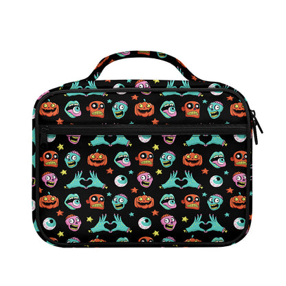 Halloween Zombie Pattern Print Briefcase Bible Bag