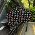 Halloween Zombie Pattern Print Car Side Mirror Covers