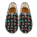 Halloween Zombie Pattern Print Casual Shoes