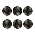Halloween Zombie Pattern Print Coaster Set